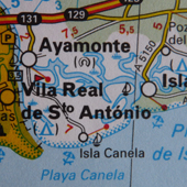 Isla Canela Map, Costa de la Luz